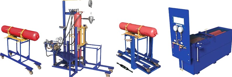 Опрессовка газовых баллонов